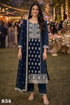 Hoor By Mrudangi Georgette Embroidered Work Readymade Suits Online Wholesale